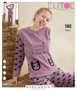 PIŻAMA DAMSKA WELLSOFT S-XL 1902