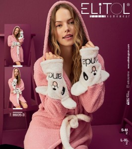 SZLAFROK DAMSKI WELLSOFT S-XL 8605-3