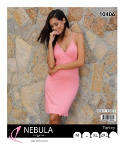 KOSZULA NOCNA NA WĄSKICH RAMIĄCZKACH M-XXL 10406