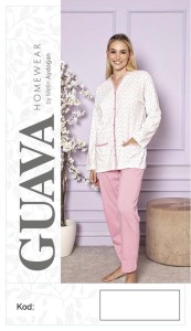 Piżama damska rozpinana