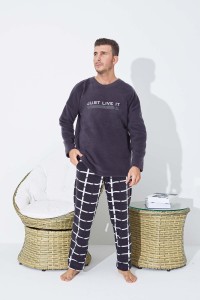 Piżama męska polarowa