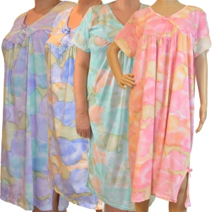 KOSZULA NOCNA KRÓTKI RĘKAW BAWEŁNA L-XXL 256K