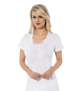 PODKOSZULKA DAMSKA NA KRÓTKI RĘKAW  414