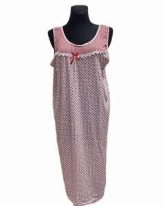 KOSZULA NOCNA NA SZEROKIM RAMIĄCZKU BIG SIZE 3XL-4XL 326S