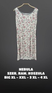 Koszula damska szerokie ramiączka XL-4XL