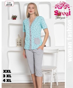 Piżama damska XXL-4XL