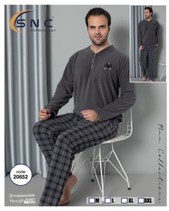 Piżama męska polarowa