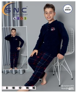 Piżama dziecięca polarowa 