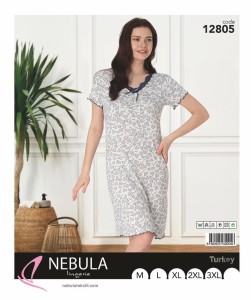 Koszula nocna wiskoza 12805