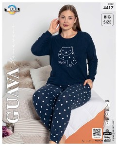 Piżama damska Thermal BIG SIZE 