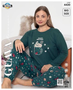Piżama damska Thermal BIG SIZE  