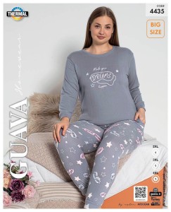 Piżama damska Thermal BIG SIZE