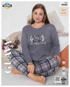Piżama damska Thermal BIG SIZE 
