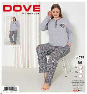 Piżama damska DOVE 3XL-5XL