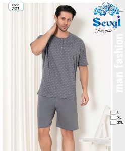 Piżama męska SEVGI L-2XL