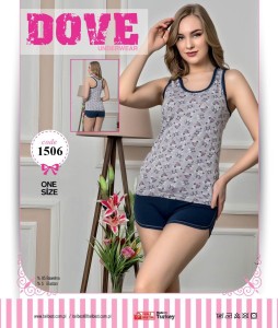 KOMPLET Z SZORTAMI ONE SIZE 1506