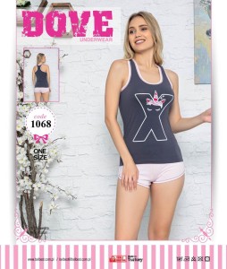 KOMPLET Z SZORTAMI ONE SIZE 1068