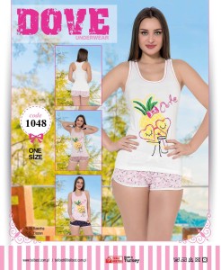 KOMPLET Z SZORTAMI ONE SIZE 1048