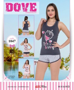 KOMPLET Z SZORTAMI ONE SIZE 1047