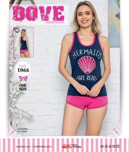 KOMPLET Z SZORTAMI ONE SIZE 1066