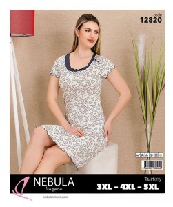 Koszula damska wiskoza BIG SIZE 3XL-5XL