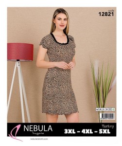 Koszula damska wiskoza BIG SIZE 3XL-5XL 