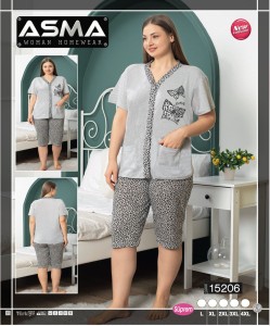 Piżama damska rozpinana L-4XL