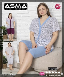 Piżama damska rozpinana L-4XL