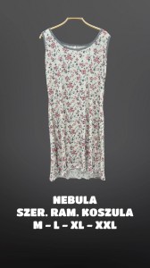 Koszula nocna na szerokie ramiączka  M-2XL