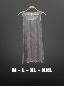 Koszula nocna na szerokie ramiączka  M-2XL