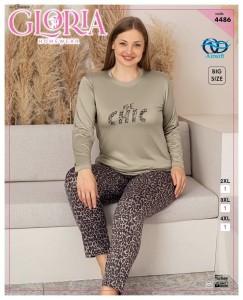 Piżama damska GLORIA homewar airsoft