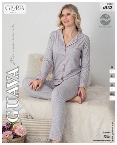 PIŻAMA DAMSKA ROZPINANA