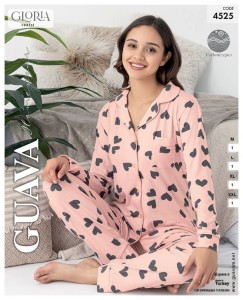 PIŻAMA DAMSKA ROZPINANA 