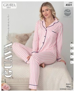 PIŻAMA DAMSKA ROZPINANA