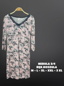 KOSZULA NOCNA 3/4 RĘKAW M-3XL 12912