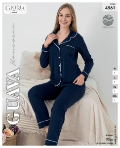 PIŻAMA DAMSKA ROZPINANA