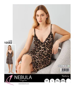 Koszula nocna na cienkich ramiączkach M-XL 10582
