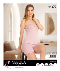 Komplet na ramiączka z szortami NEBULA 11379