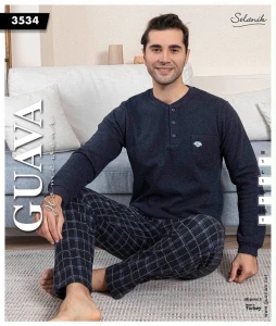 Piżama męska SELANIK M-XXL 3534